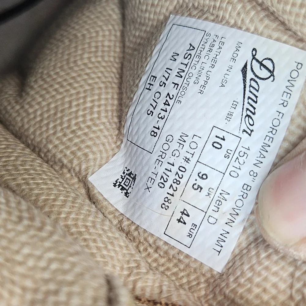 Danner Power Foreman Composite Toe Boots - Picture 5 of 8